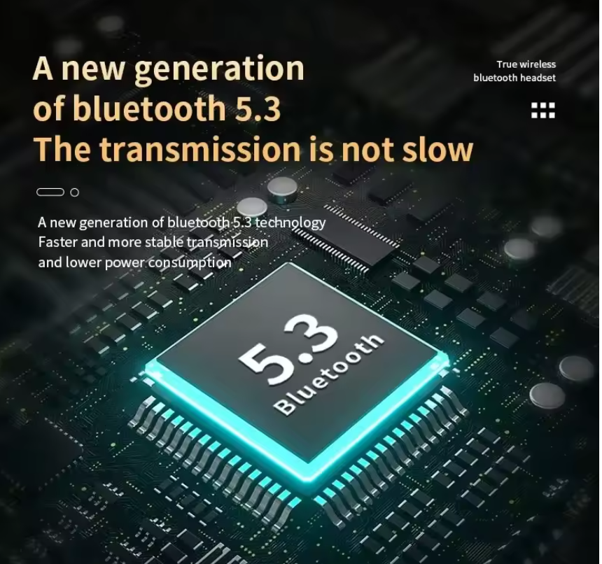 Wireless Earphones 5.0 Noise Cancelling Earbuds Bluetooth Earphones For Android  IOS Smart Phone Fast delivery within 1-5 days