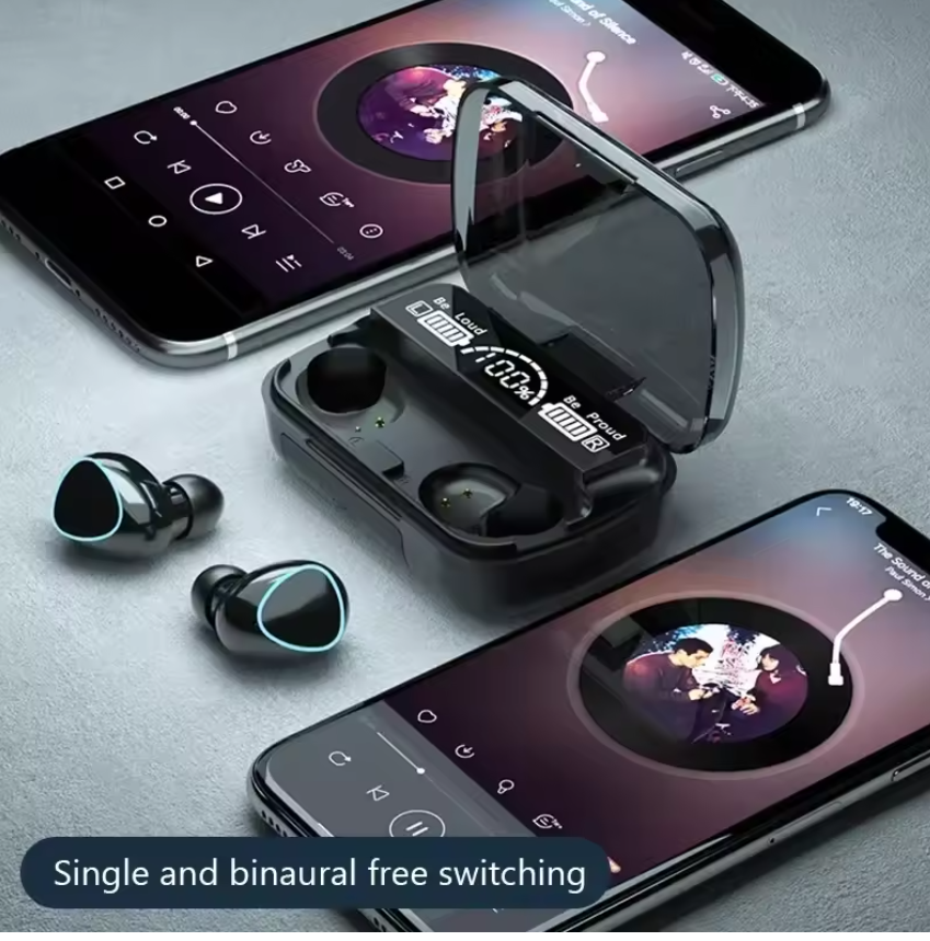 Bluetooth Earphones Handfree LED Dispay earphones Bluetooth Wireless Earbuds Waterproof Gaming earphone Fast delivery within 1-5 days