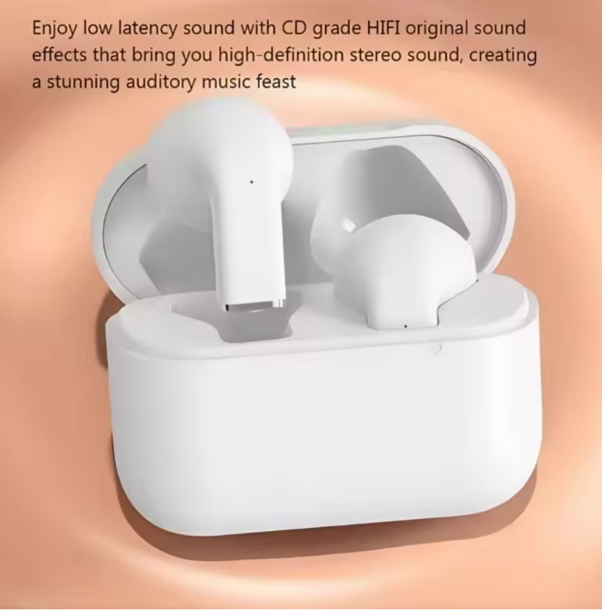 Bluetooth Earphone Stereo Wireless earphone In-Ear HiFi Earbud HandsFree Headset Mic Noise Reduction Mini Sport Earplugs Fast delivery within 1-5 days