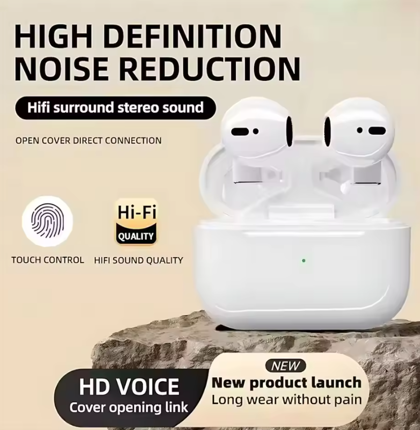 Bluetooth Earphone Stereo Wireless earphone In-Ear HiFi Earbud HandsFree Headset Mic Noise Reduction Mini Sport Earplugs Fast delivery within 1-5 days