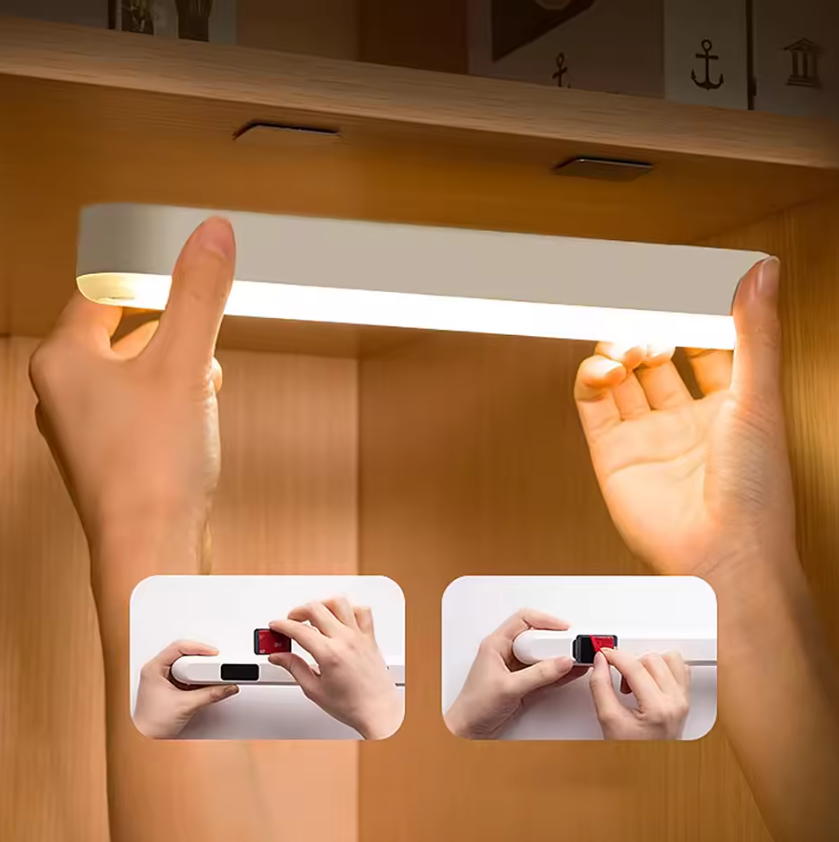 Magnetic Suction Table Lamp Portable Usb Rechargeable Lamp for Desk Remote Control Light Led Light Writing Reading Torch Indoor Local fast delivery