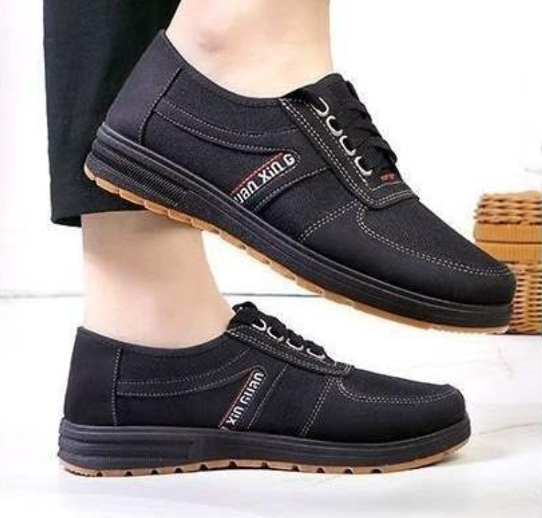 Men's Comfortable Breathable Casual Shoes Lightweight Spring Autumn Dad Shoes Boy Cloth Shoes Low Top Flat sneaker Local fast delivery