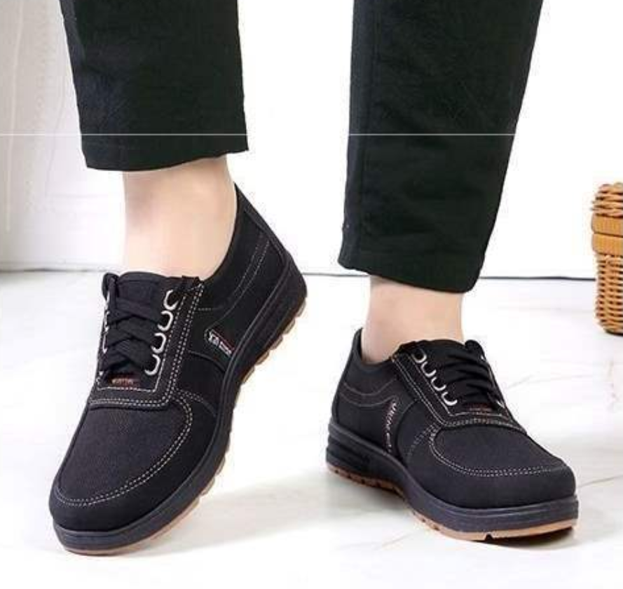 Men's Comfortable Breathable Casual Shoes Lightweight Spring Autumn Dad Shoes Boy Cloth Shoes Low Top Flat sneaker Local fast delivery