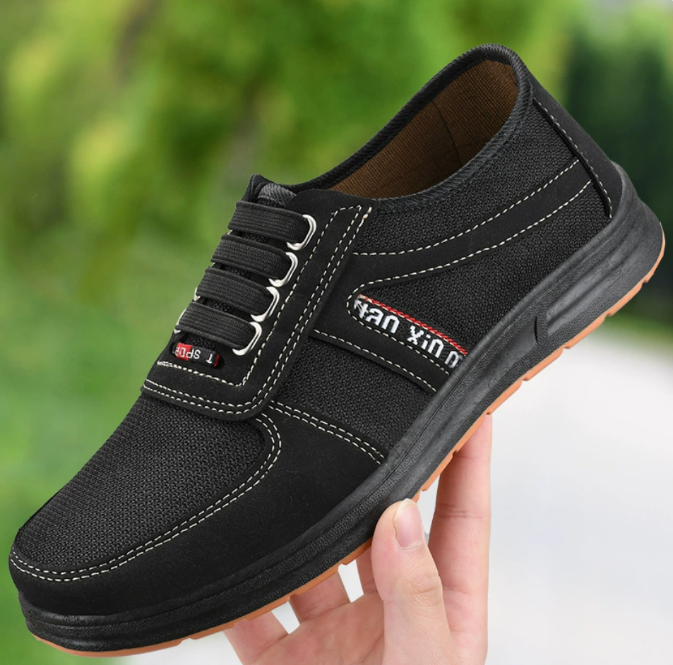Men's Comfortable Breathable Casual Shoes Lightweight Spring Autumn Dad Shoes Boy Cloth Shoes Low Top Flat sneaker Local fast delivery