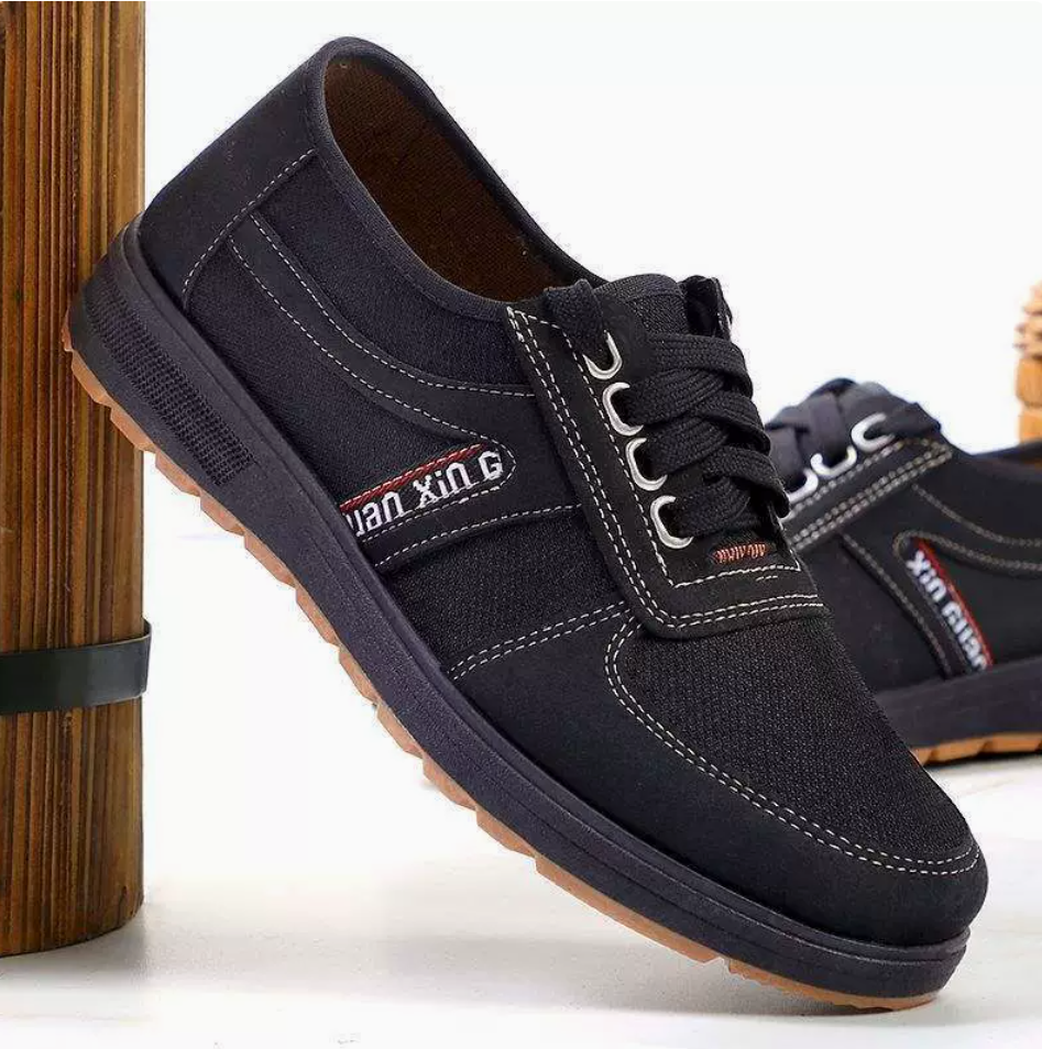 Men's Comfortable Breathable Casual Shoes Lightweight Spring Autumn Dad Shoes Boy Cloth Shoes Low Top Flat sneaker Local fast delivery