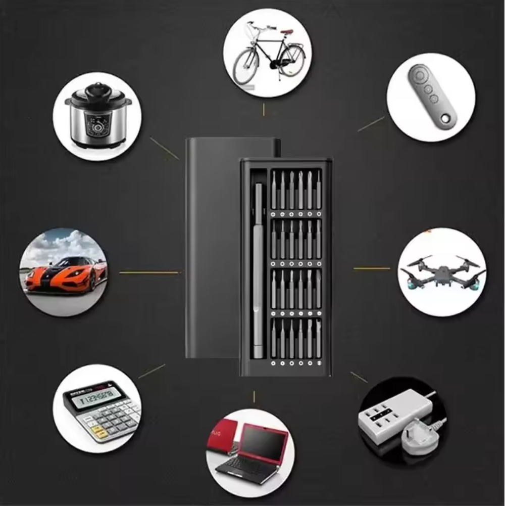 25 in 1 Precision Screwdriver Set - Phillips Torx Hex Head for Mobile Phone Watch Computer Glasses Maintenance Local fast delivery