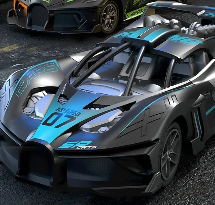 Rechargeable toy car Super RC Sports Car High Speed Remote Control Mini Scale Model Vehicle Electric Drift Racing Car Gift for Kids Back to School Birthday Gift Local fast delivery