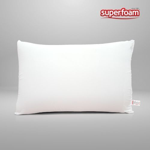 Morning Glory Fibre Pillow White Middle