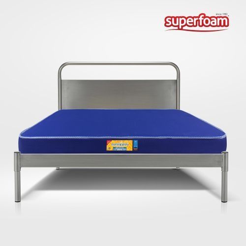 Superfoam Morning Glory School Mattress- Blue 4 ft x 6 ft x 6 inch thickness