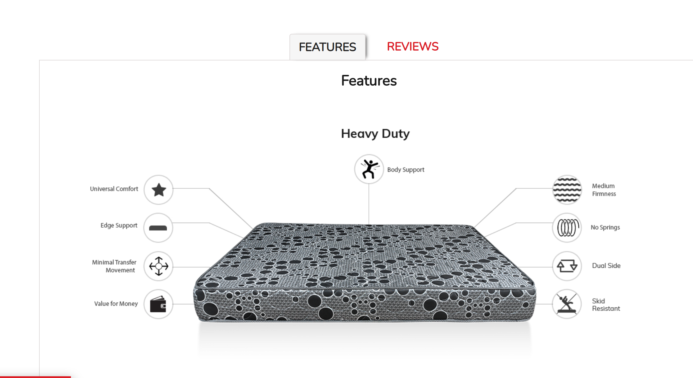 (CRAZY OFFER) Superfoam morning High Density Mattresses are specially designed to provide an overall firm feel with comfortable support to your entire body ensuring refreshed and rejuvenat