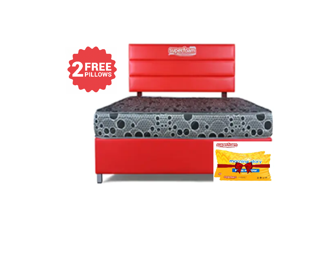 (CRAZY OFFER) Superfoam morning High Density Mattresses are specially designed to provide an overall firm feel with comfortable support to your entire body ensuring refreshed and rejuvenat