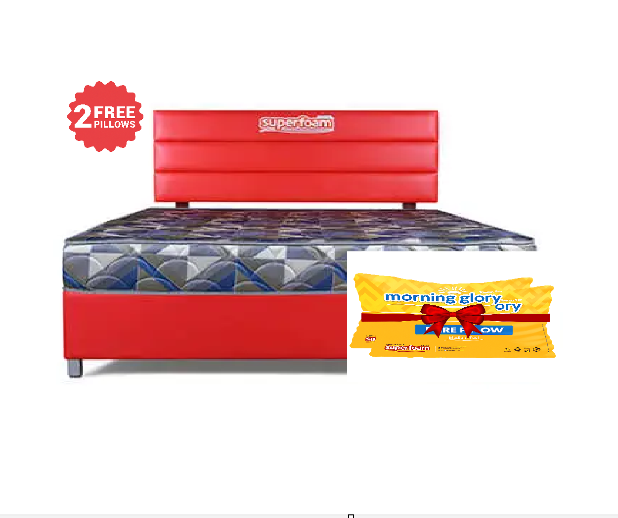 (CRAZY OFFER) Superfoam morning medium duty Mattresses are specially designed to provide an overall firm feel with comfortable support to your entire body ensuring refreshed and rejuvenat