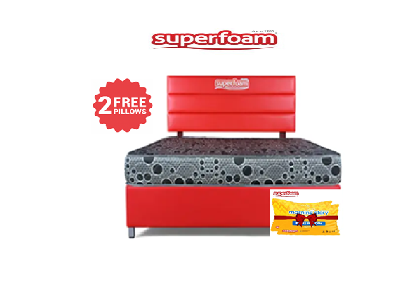 (CRAZY OFFER) Superfoam morning High Density Mattresses are specially designed to provide an overall firm feel with comfortable support to your entire body ensuring refreshed and rejuvenat