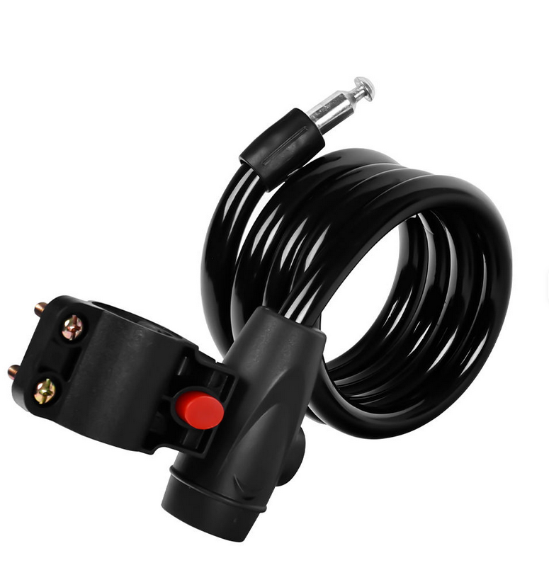 SXCHEN Anti Theft Bike Lock Security Level 1 Thickened Motorcycle Lock Bicycle Ring Lock Mountain Motorcycle Steel Wire Lock Alloy Steel Wire Lock Bike Lock Tricycle Locks Heavy Duty Anti Theft