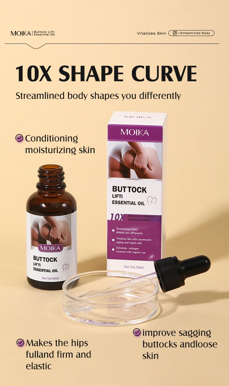Butt & Hips enlargement oil cream Garlic Hip Lift Up Ass Oil Buttocks Enhancement Big Butt Hips Enlargement Cream 30ml