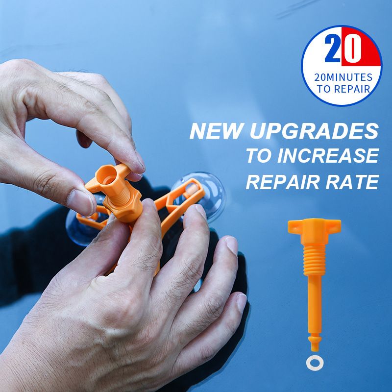 12 pieces of car glass repair tools, front windshield repair agent, glass crack damage repair, glass repair fluid