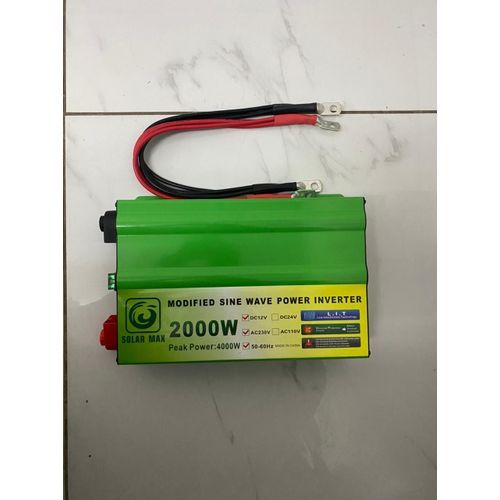 Solarmax 2000W Modified Sine Wave Inverter – Reliable Power for Solar Systems