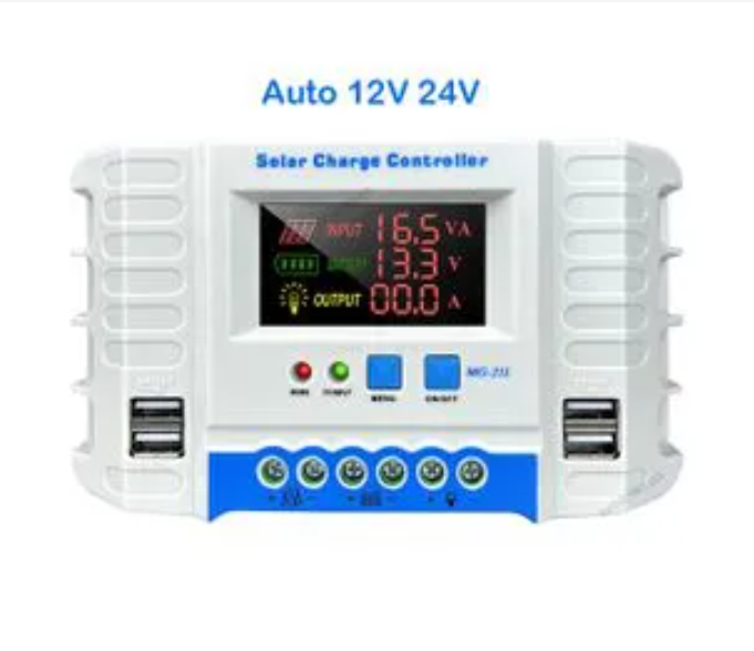20 A Digital Solar Charge Controller