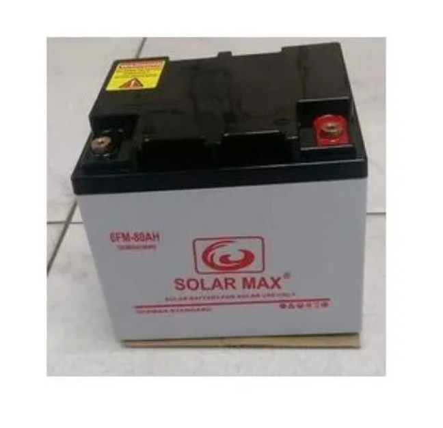 Solarmax 80AH Solar Battery Deep Cycle Solar Gel Battery No Maintenance
