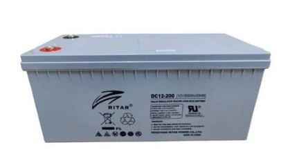 Ritar 12V 200Ah/20HR Deep Cycle Gel Battery – Maintenance Free