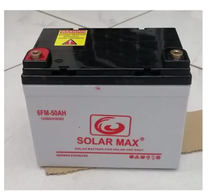 Solarmax 50ah Solar Battery Non Maintenance Dry