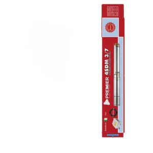 Premier 4SDM 3/14 Deep Well Submersible Pump – 1HP, 90M Head, 3m³/hr Flow, 1.25" Outlet