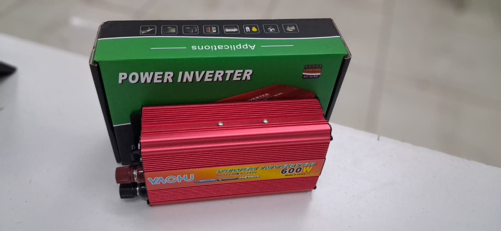 Yachu 600W Inverter – DC to AC Power Inverter for Home & Solar Backup