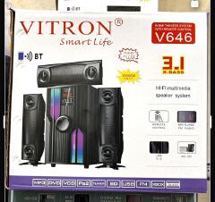 Vitron V646 3.1 Channel Bluetooth Speaker System – Powerful Multimedia Audio
