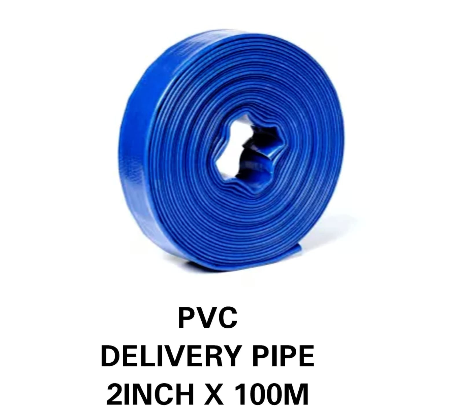 PVC Delivery Pipe 2" x 100M – Heavy Duty Water Transfer & Irrigation Pipe