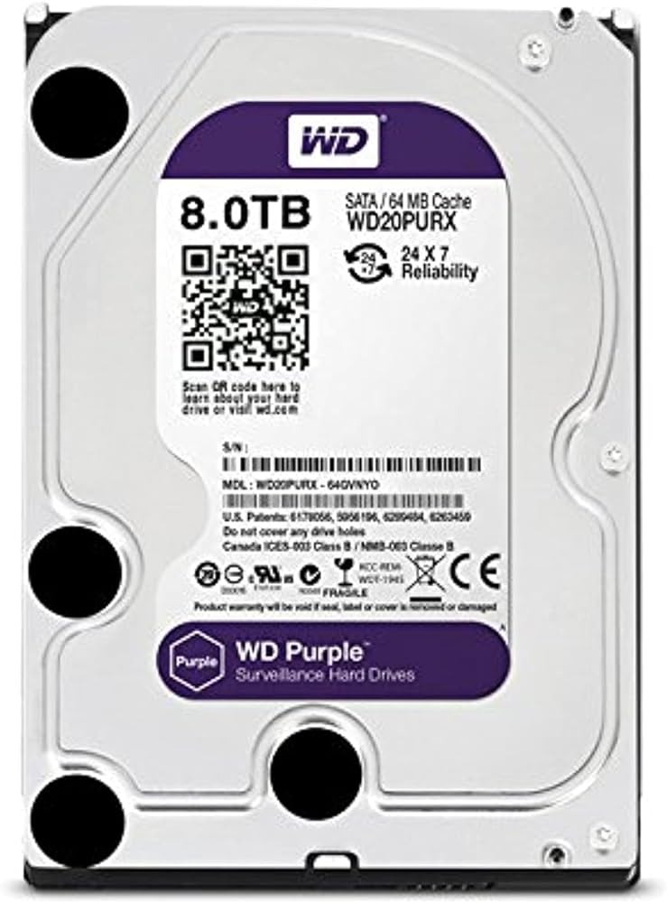 8TB Surveillance Hard Disk (CCTV HDD)