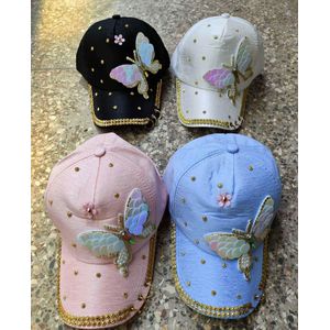 Fashion Ladies Cute Butterfly Cap