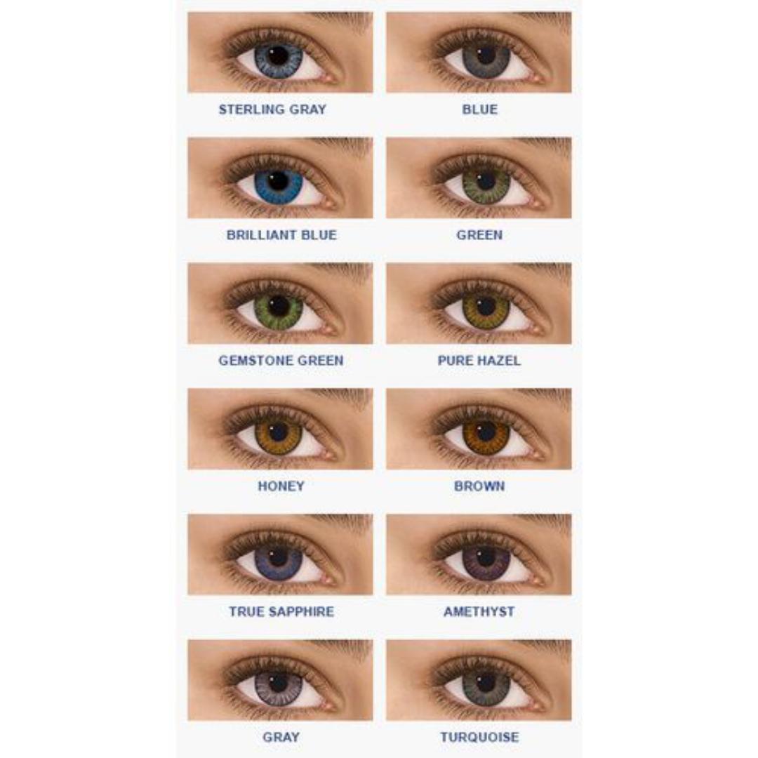 Novmas cute girls unisex beauty contact lenses and a free storage