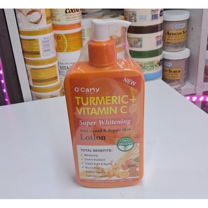O'Carly Tumeric Lotion Vitamin C Body Lotion Moisturizer
