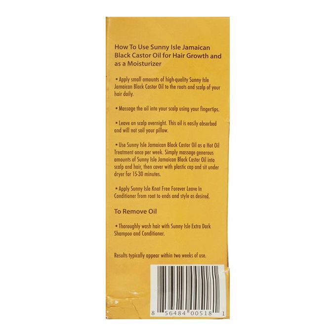 Castor Oil 100% Pure Jamaican Black Castor Oil