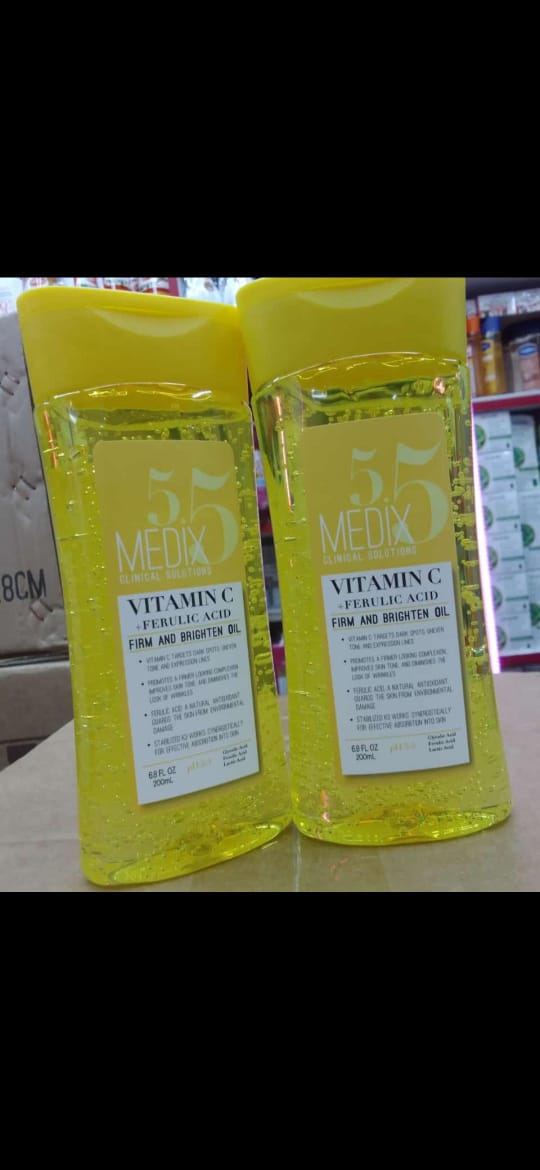 Medix 5.5 Vitamin C + Ferulic Acid Firm and Brighten Oil - 200Mls