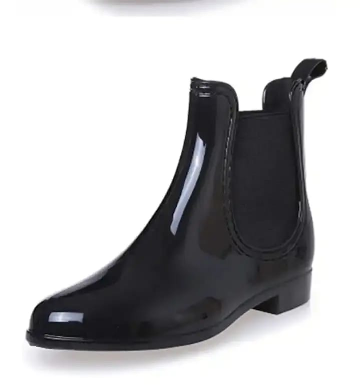 Women's rain boots PVC women's shoe cover