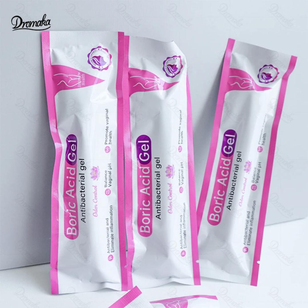 Femcare boric acid gel(removes bad odour and itching)