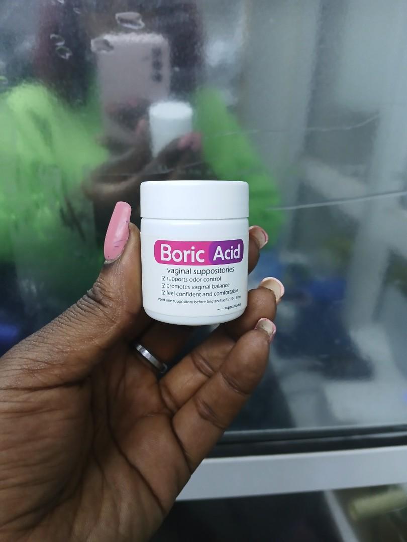 Boric acid suppositories 5pcs and 10 pcs