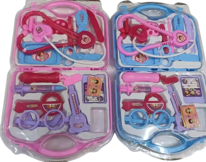 Kids Doctor Kit Pretend And Play Set ToyComes in different packages and colors Has different medical tools inside Gives inspiration for kids in medical field Safe for children to play with