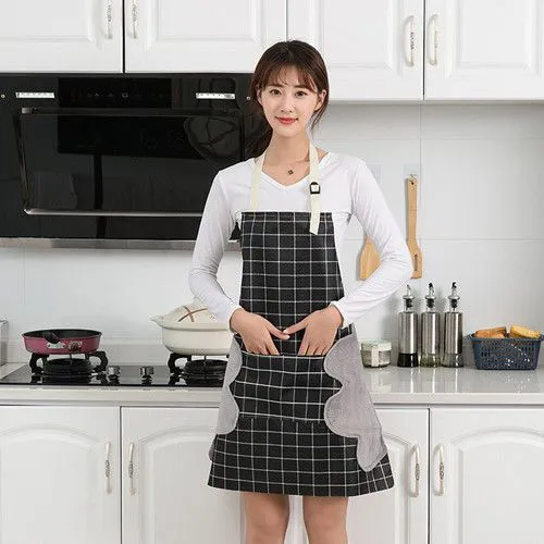 Woman Kitchen Apron Women Kitchen and Household Goods For Home Cleaning Chef Aprons for Women Tools Accessories Merchandises
