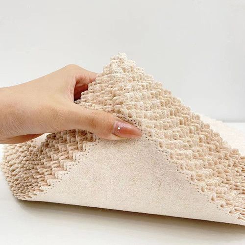 Loofah Cleaning Brush Natural Fiber Thickened Oil-Absorbent Dish Scrubber Non-Stick Easy Clean Kitchen Sponge for Dishes