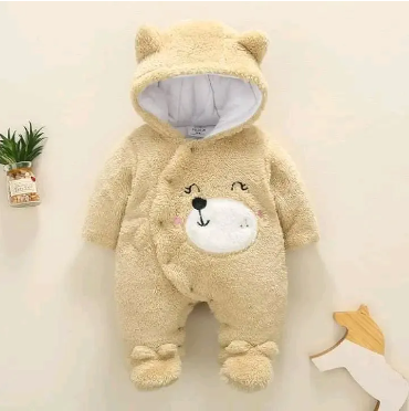 Fashion Warm Baby Romper- Cozy Fashion Warm Baby Rompers – Unisex Design, Ultra-Warm & Comfortable with Heavy-Duty Material for All-Season Protection