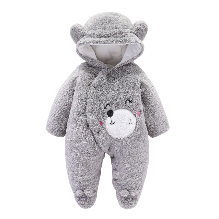 Fashion Warm Baby Romper- Cozy Fashion Warm Baby Rompers – Unisex Design, Ultra-Warm & Comfortable with Heavy-Duty Material for All-Season Protection