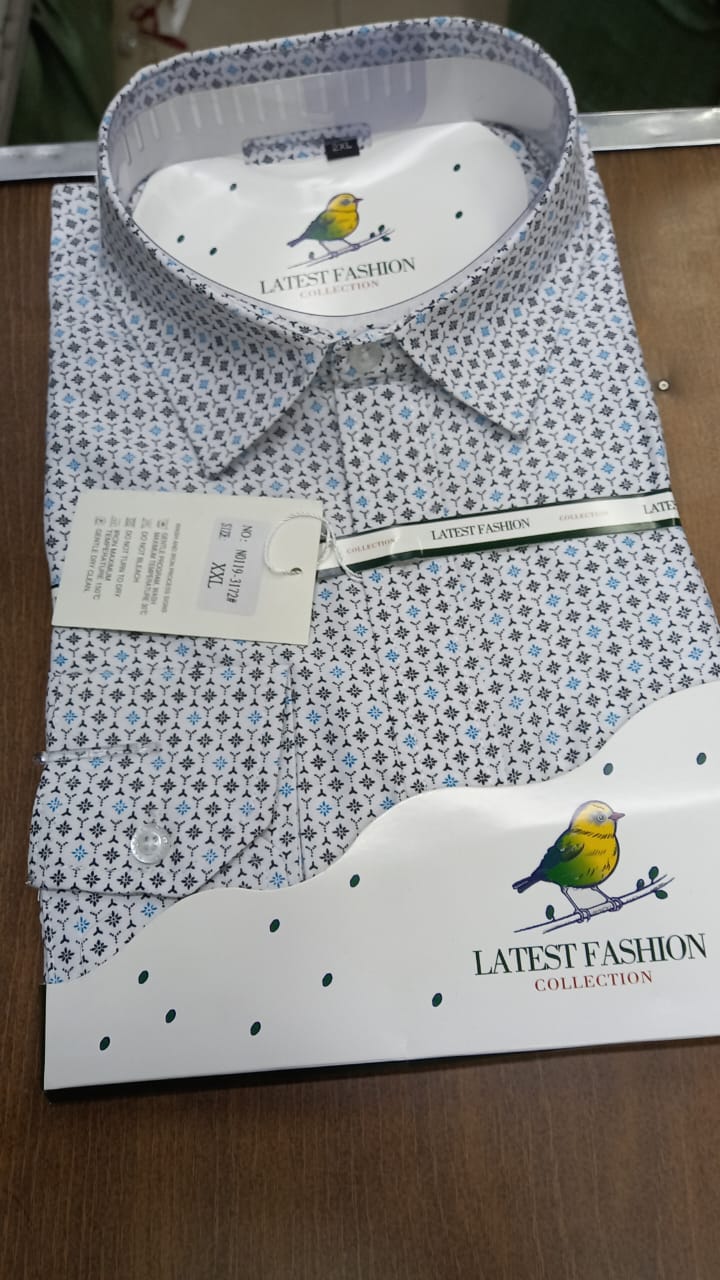 New Fashion Classic Men's Normal Fit Cotton Long Sleeve Official Shirt  Multiple Designs S-5XL