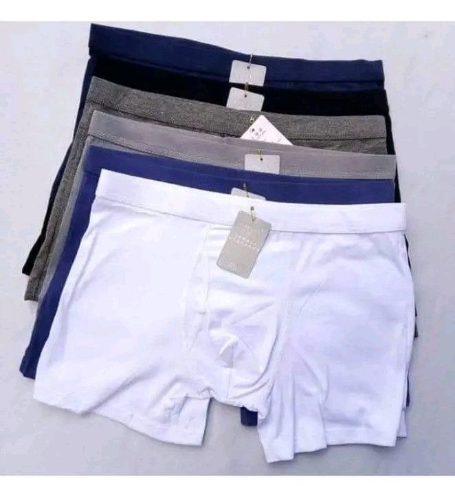 Fashion Men's Cotton Boxers – Pack of 3 Premium Comfort Underwear for Everyday Wear