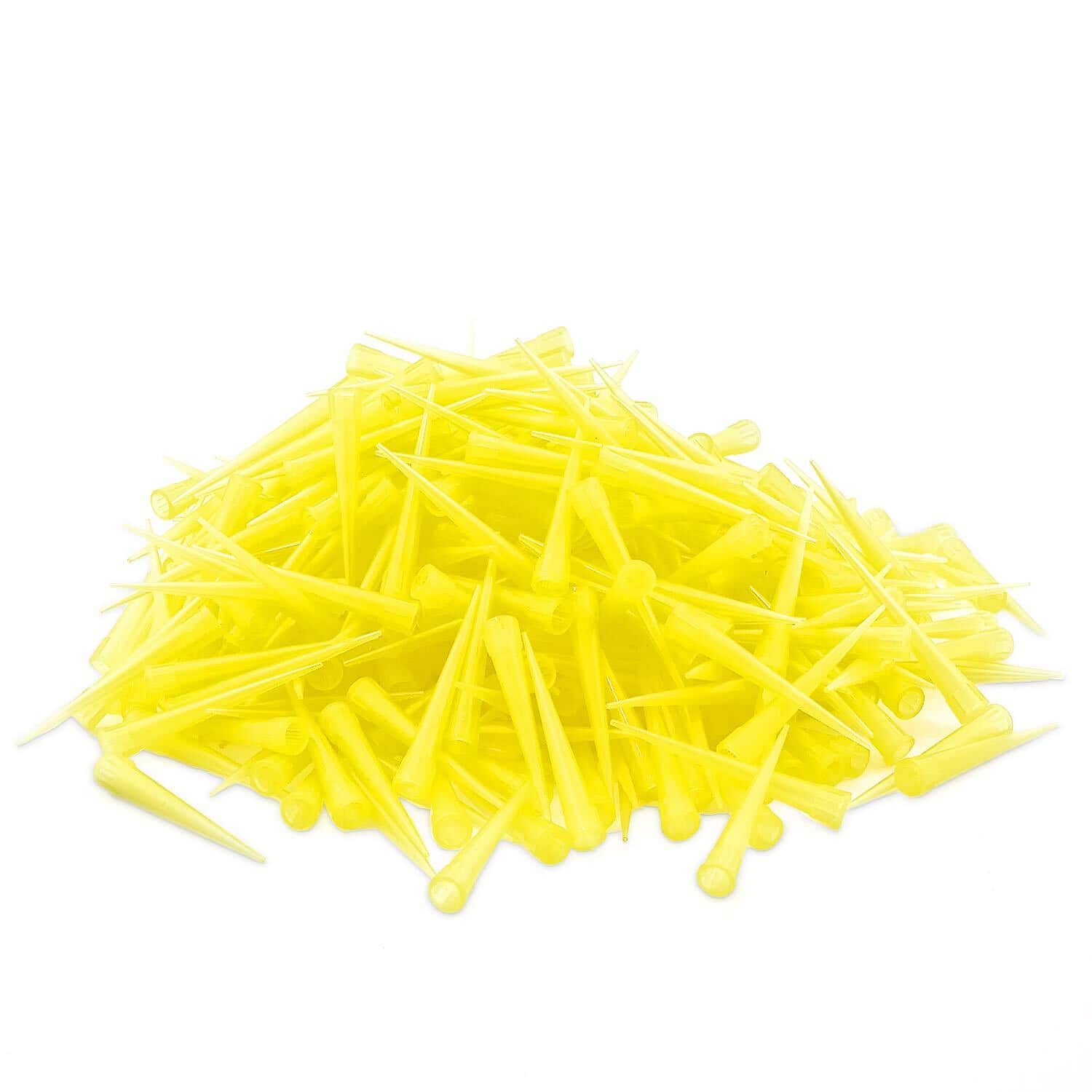 🧪 Generic 1000 µl (1 ml) Yellow Pipette Tips – Fine Tip Transfer Lab Tips for Universal Fit