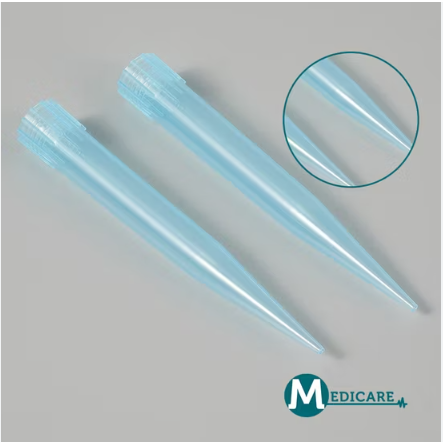 🔵 1000 µl (1 ml) Blue Pipette Tips – Universal Fit, Bulk Pack of 500