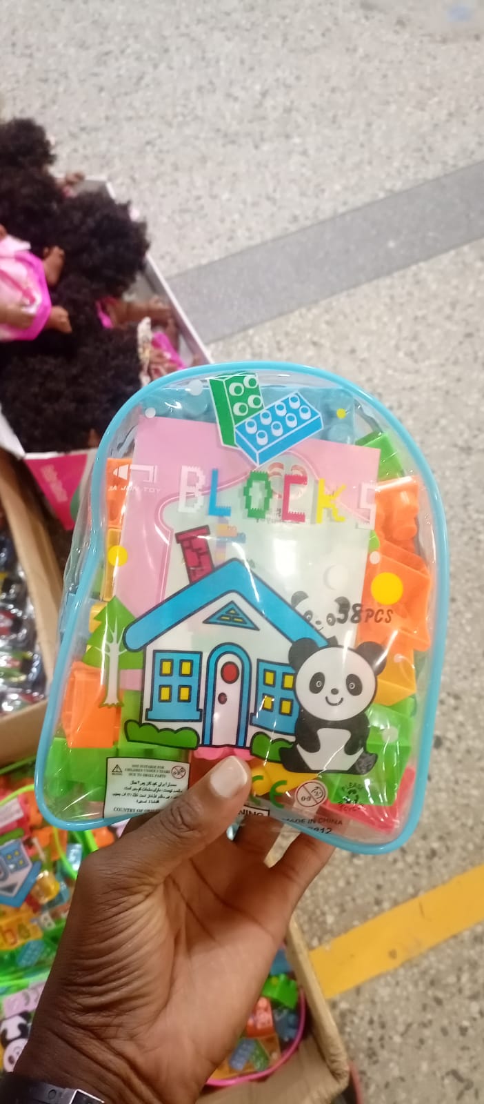 🧱 58-Piece Building Blocks Set – Educational Learning Toy for Creative Kids