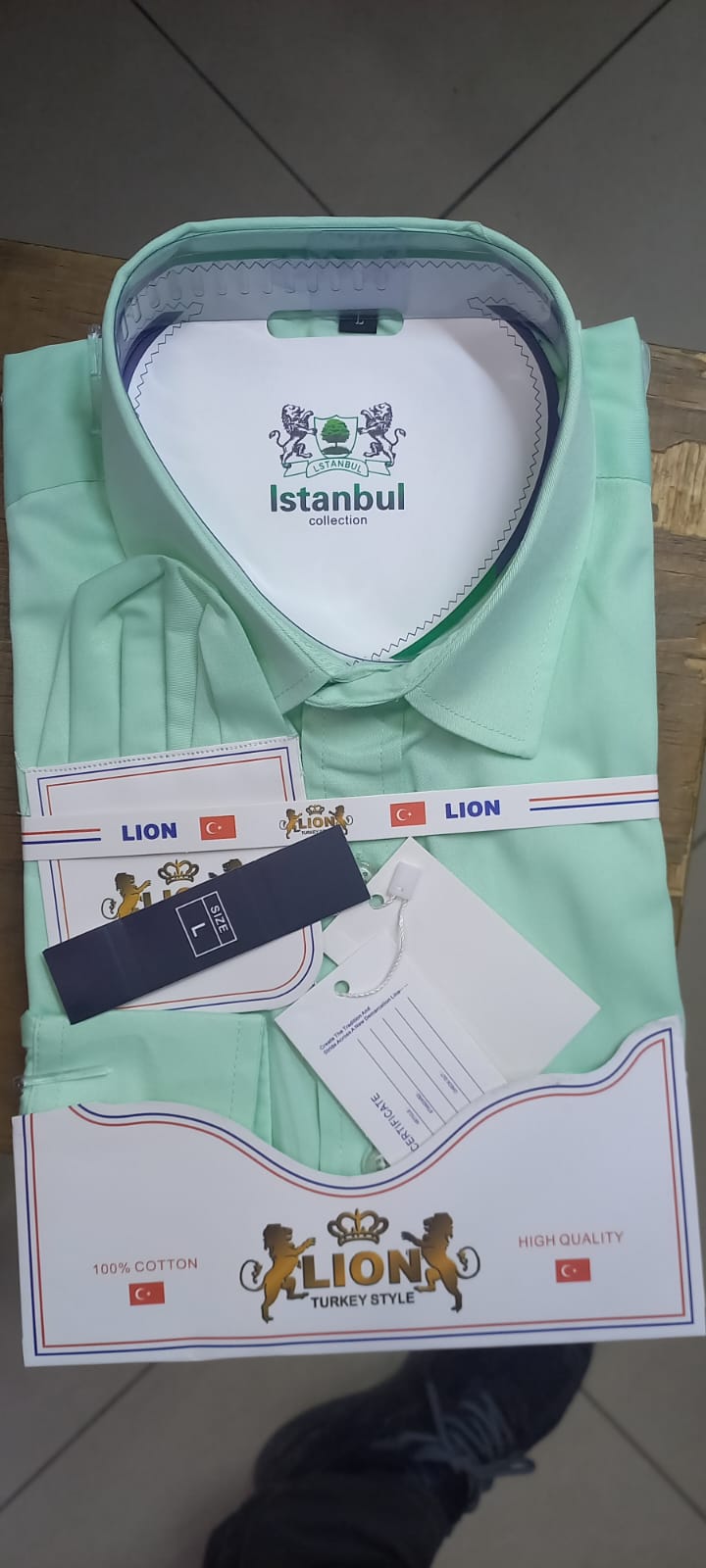 Official Long-Sleeved Men’s Cotton Shirts – Classic Fit Dress Shirts Available in Sizes S to XL – Comfortable, Breathable, and Ideal for Work or Formal Occasions