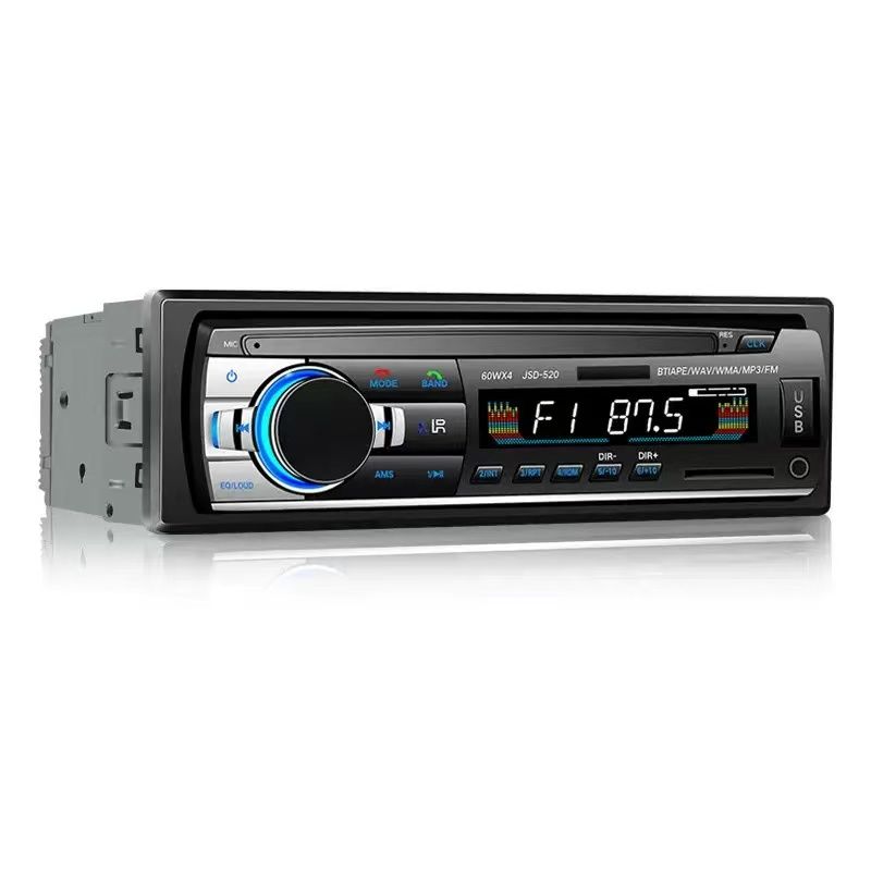 Car Radio Stereo FM Bluetooth MP3 Audio Player Cellphone Handfree Digital USB/SD With In Dash Aux Input